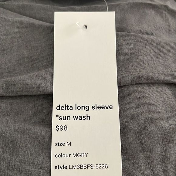 Lululemon Delta Long Sleeve *Sun Wash - Picture 7 of 9